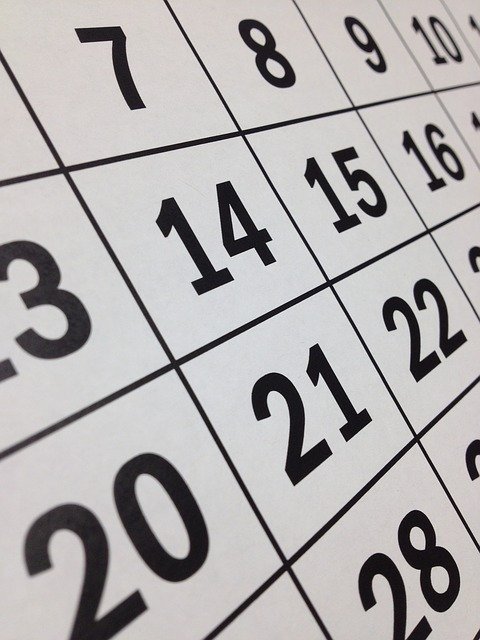 Calendar 30 Day Formula